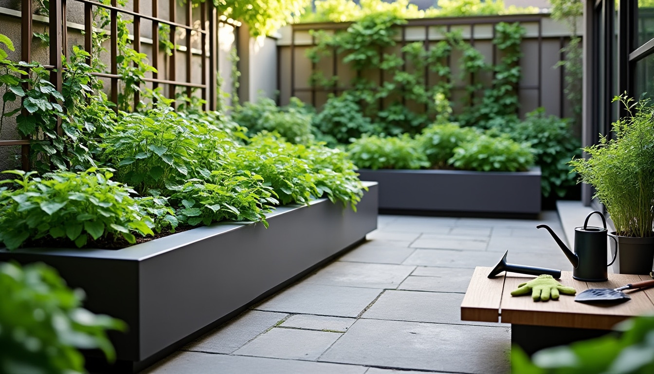 découvrez nos conseils pratiques pour transformer une cour bétonnée en un véritable jardin en pleine terre. apprenez à préparer le sol, choisir les bonnes plantes et réussir votre potager même sur du béton !
