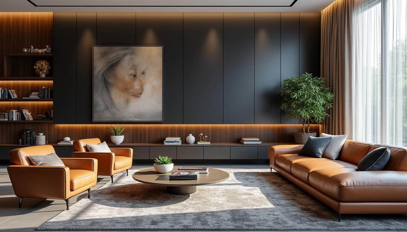 découvrez comment moderniser une pièce en utilisant uniquement des finitions pour lui donner un style contemporain et élégant sans grands travaux.